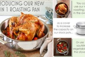 3 In 1 Roasting Pan from 360 Cookware