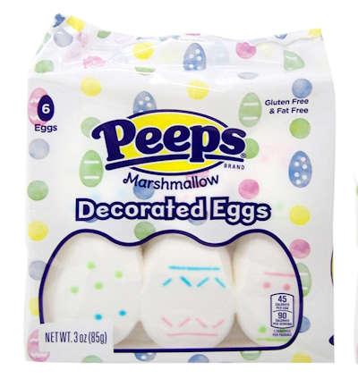 Peeps Decorated Marshmallow Eggs