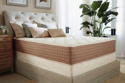 Hybrid Latex Mattress Made in USA. Eco Terra Mattress Made in America