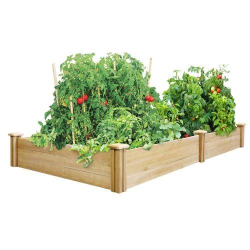 Greenes 4 Ft. X 8 Ft. X 10.5 In. Cedar Raised Garden Bed Made in USA