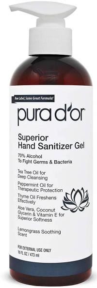 Hand Sanitizer Made in the USA Lemongrass Scent