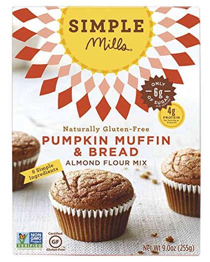 Simple Mills Gluten-Free Pumpkin Muffin & Bread Mix