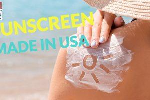 Sunscreen Made in the USA