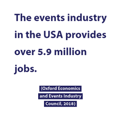 USA Events Industry Provides 5.9 Million Jobs